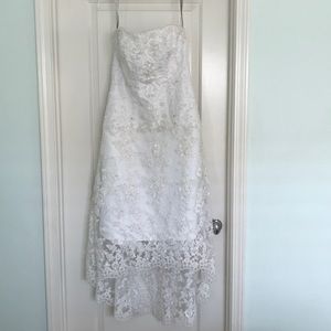 Alfred Angelo high low wedding dress